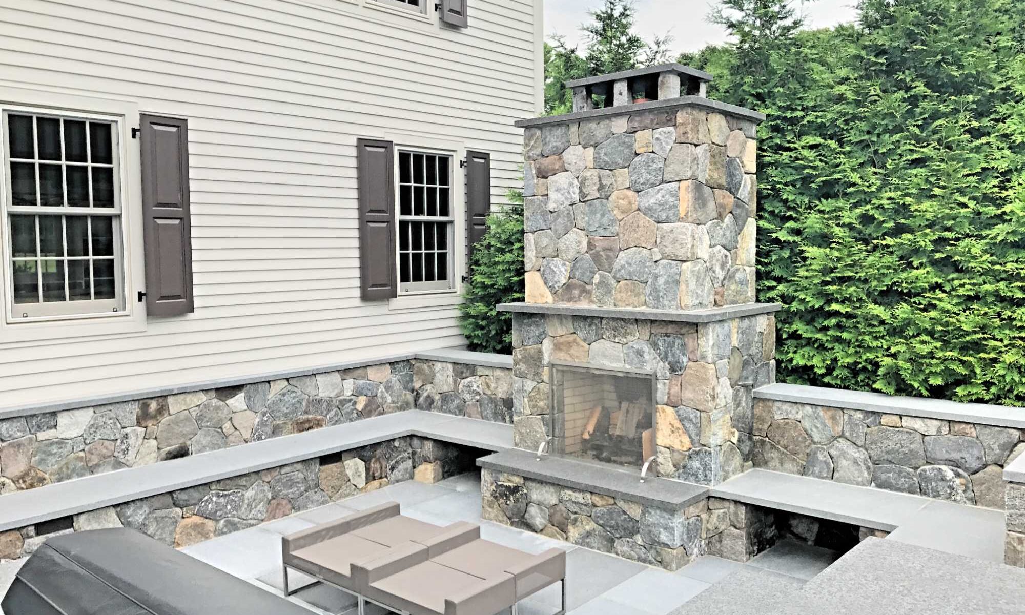 Outdoor Kitchens, Fireplaces, Firepits | Masonry Construction | Weston, CT