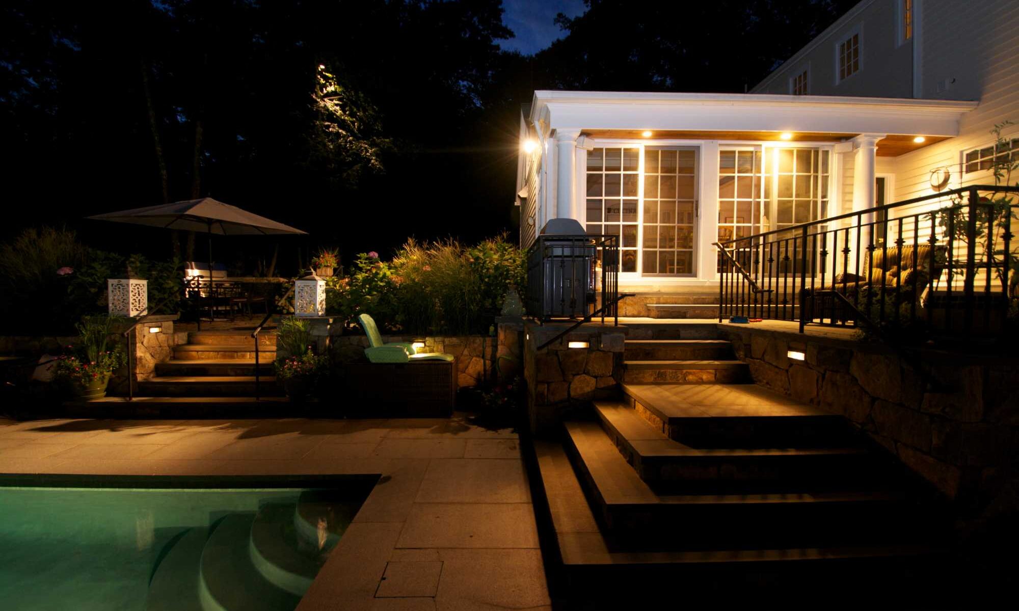outdoor lighting contractor Norwalk, CT